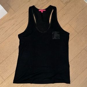Walter Baker black sleeveless tank top